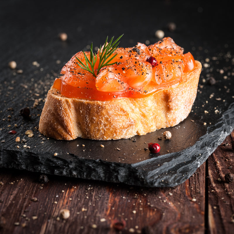 smoked salmon
